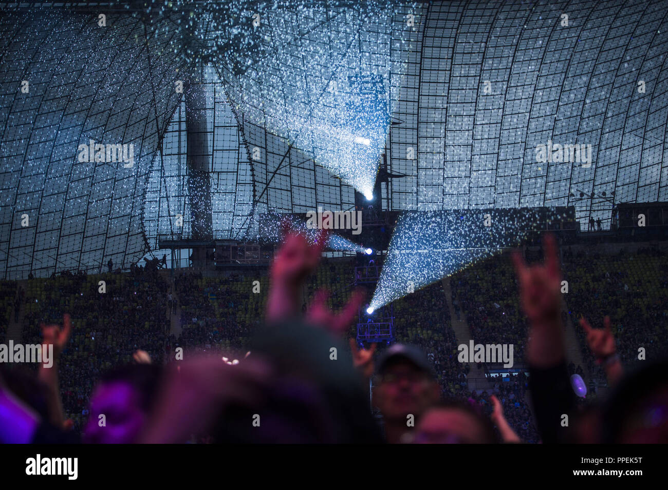 Rockavaria 2016 - 29.06.2016 nell'Olympiapark a Monaco di Baviera. La foto mostra Sabaton © hangenfoto Foto Stock