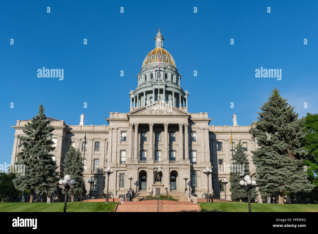 Colorado State Capital Building a Denver in Colorado Foto Stock