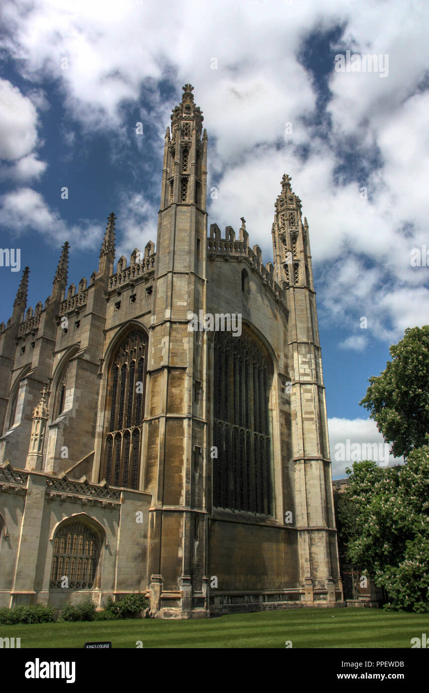 Cappella del King's College di Cambridge Foto Stock