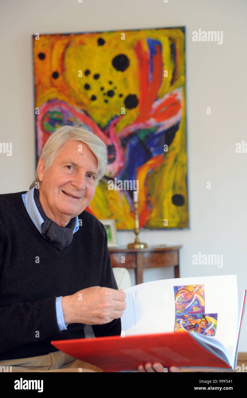 Juergen B. Tesch, editore tedesco di libri di arte ("Edition Juergen B. Tesch'). Foto Stock