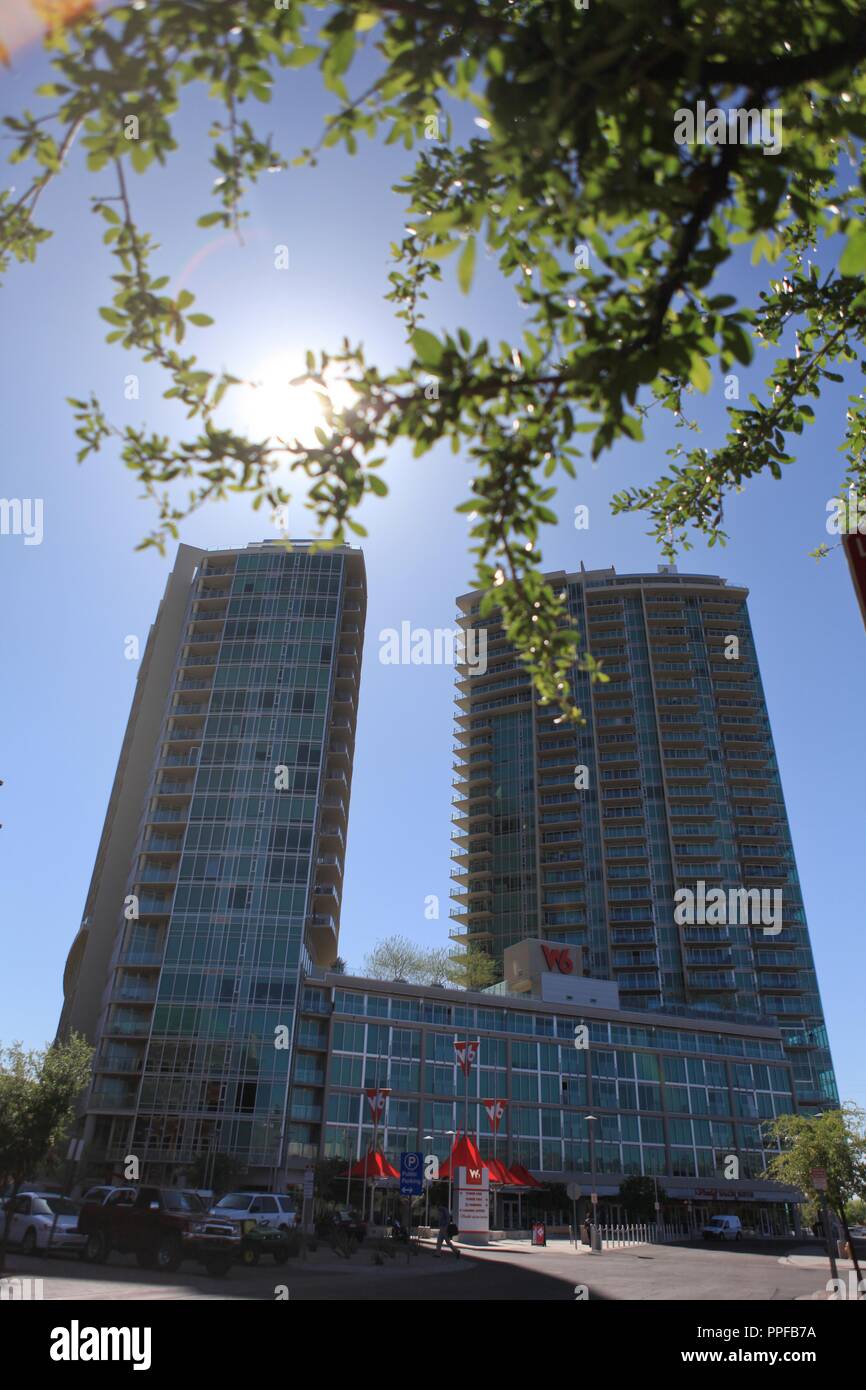 Città di Tempe, AZ ,Tempe Town Lake . Città di Tempe, AZ ,Tempe Town Lake, Phoenix Az. Foto Stock