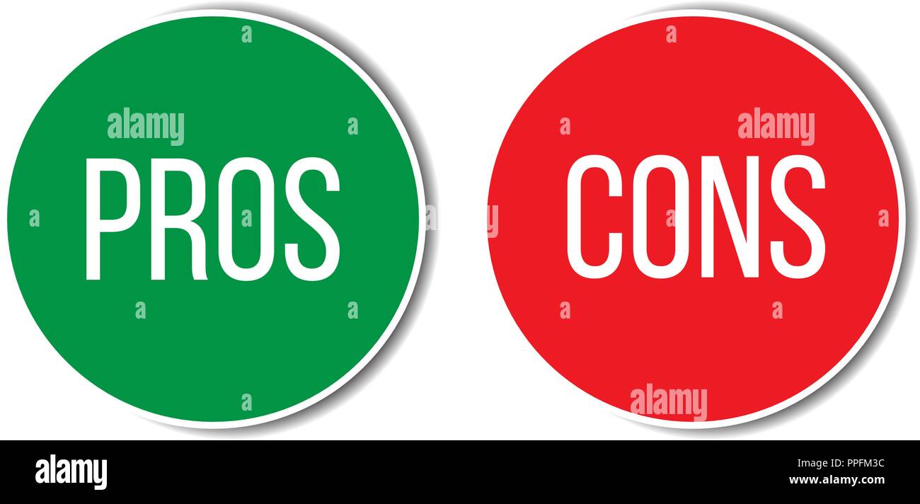 Vantaggi e svantaggi di un'analisi delle valutazioni rosso verde a sinistra parola giusta il testo sui pulsanti nel vuoto sullo sfondo bianco. Concetto semplice per vantaggi svantaggi in Illustrazione Vettoriale Vantaggi e svantaggi di un'analisi delle valutazioni rosso verde a sinistra parola giusta il testo sui pulsanti nel vuoto sullo sfondo bianco. Concetto semplice per vantaggi svantaggi in Illustrazione Vettoriale
