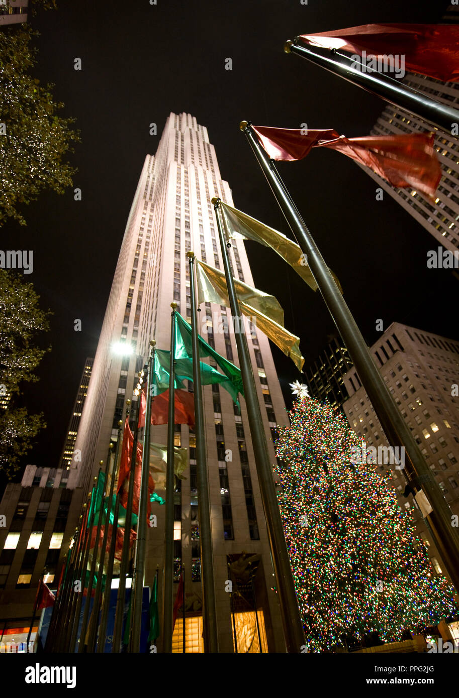 Natale a New York City Foto Stock