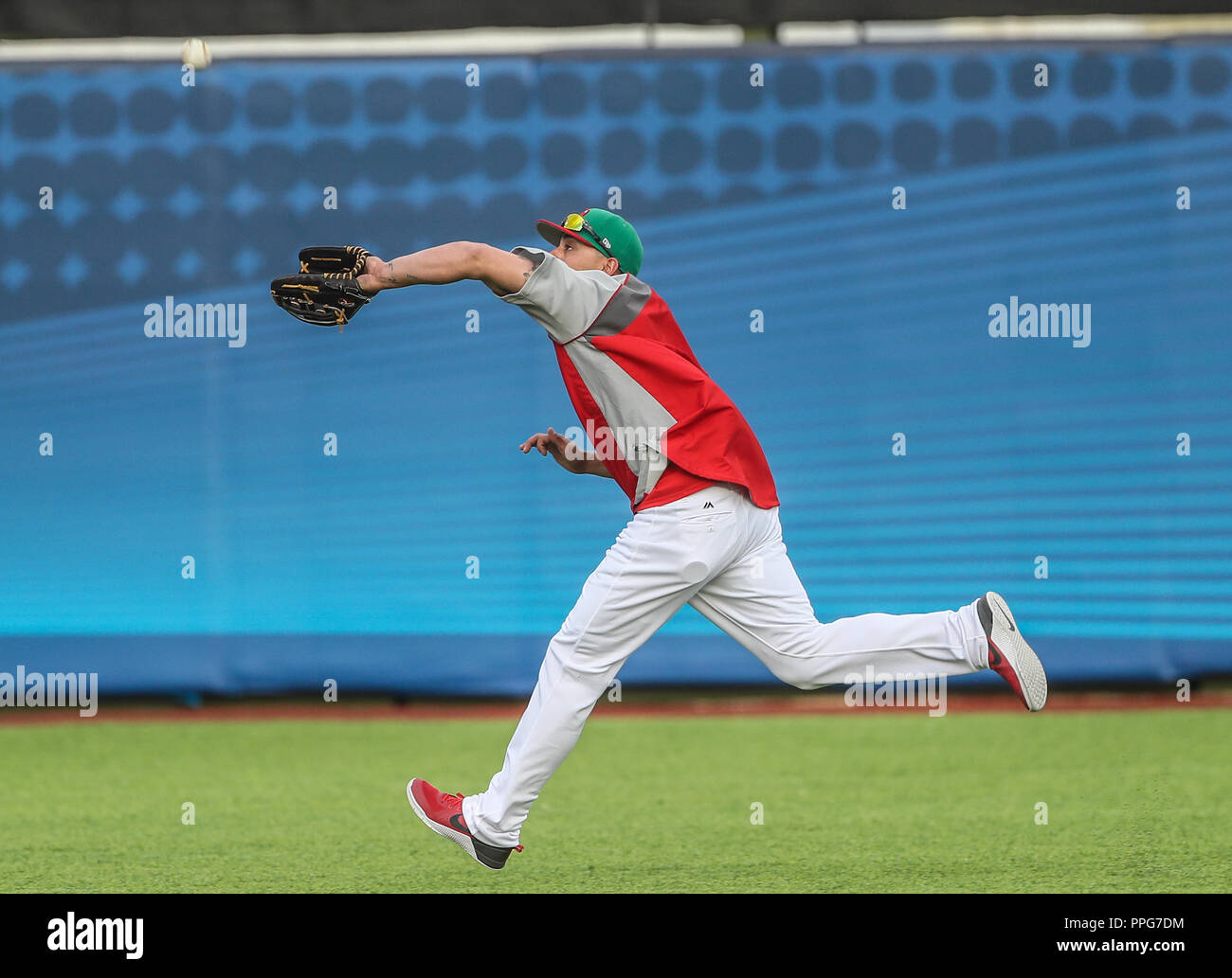 Aspectos del Partido Messico vs Italia, duranti Clásico Mundial de Beisbol en el Estadio de Charros de Jalisco. Guadalajara Jalisco un 9 Marzo 2017 Lui Foto Stock
