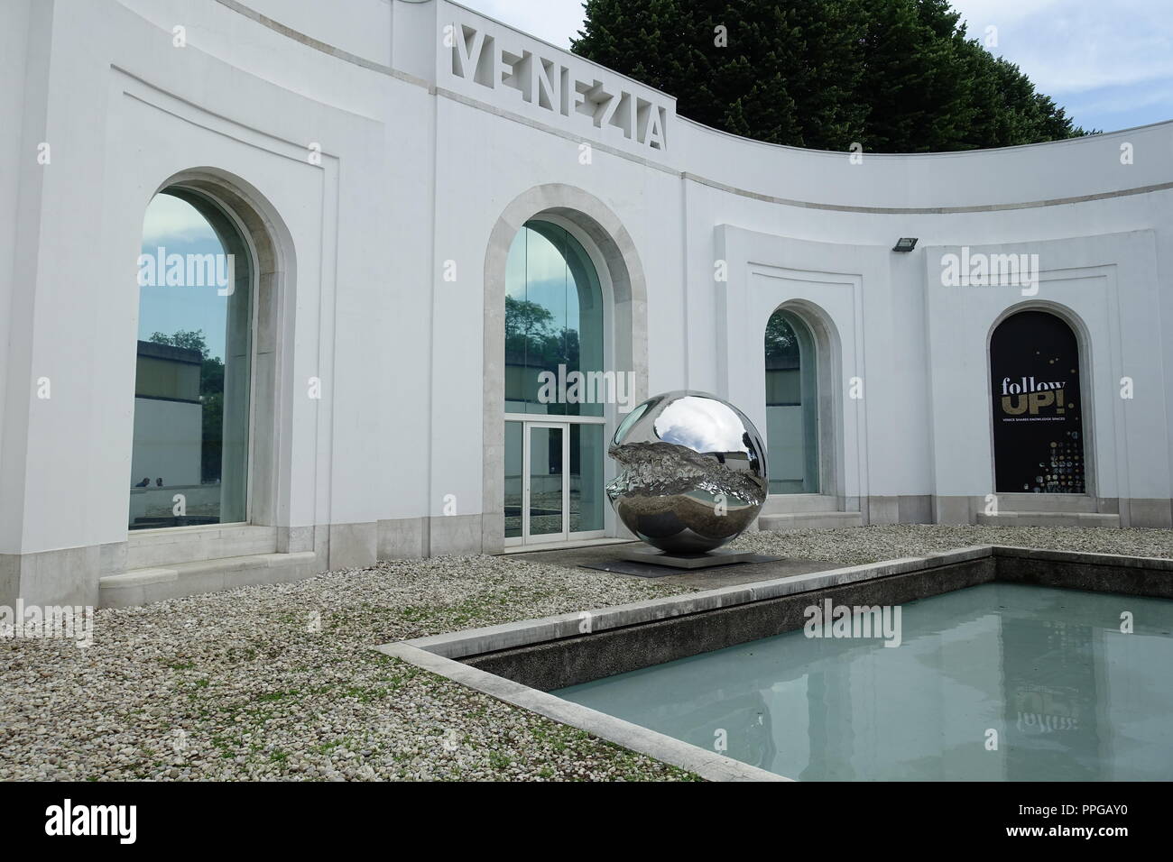 Vendig, Biennale 2018, Venezianischer Pavillon - Venezia, Biennale 2018, Venezia Pavillon Foto Stock