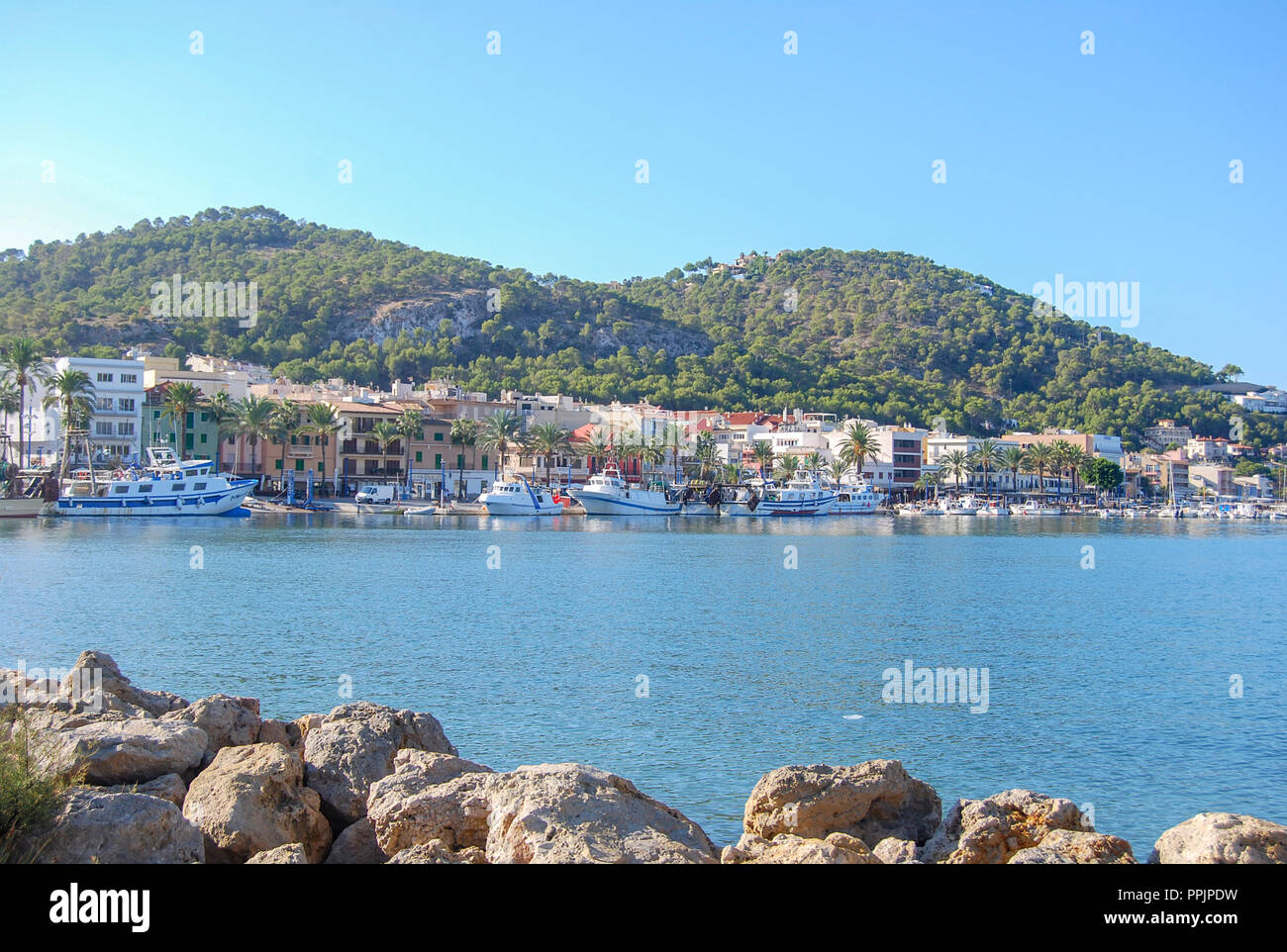 Andrax porta a Palma de Mallorca Foto Stock