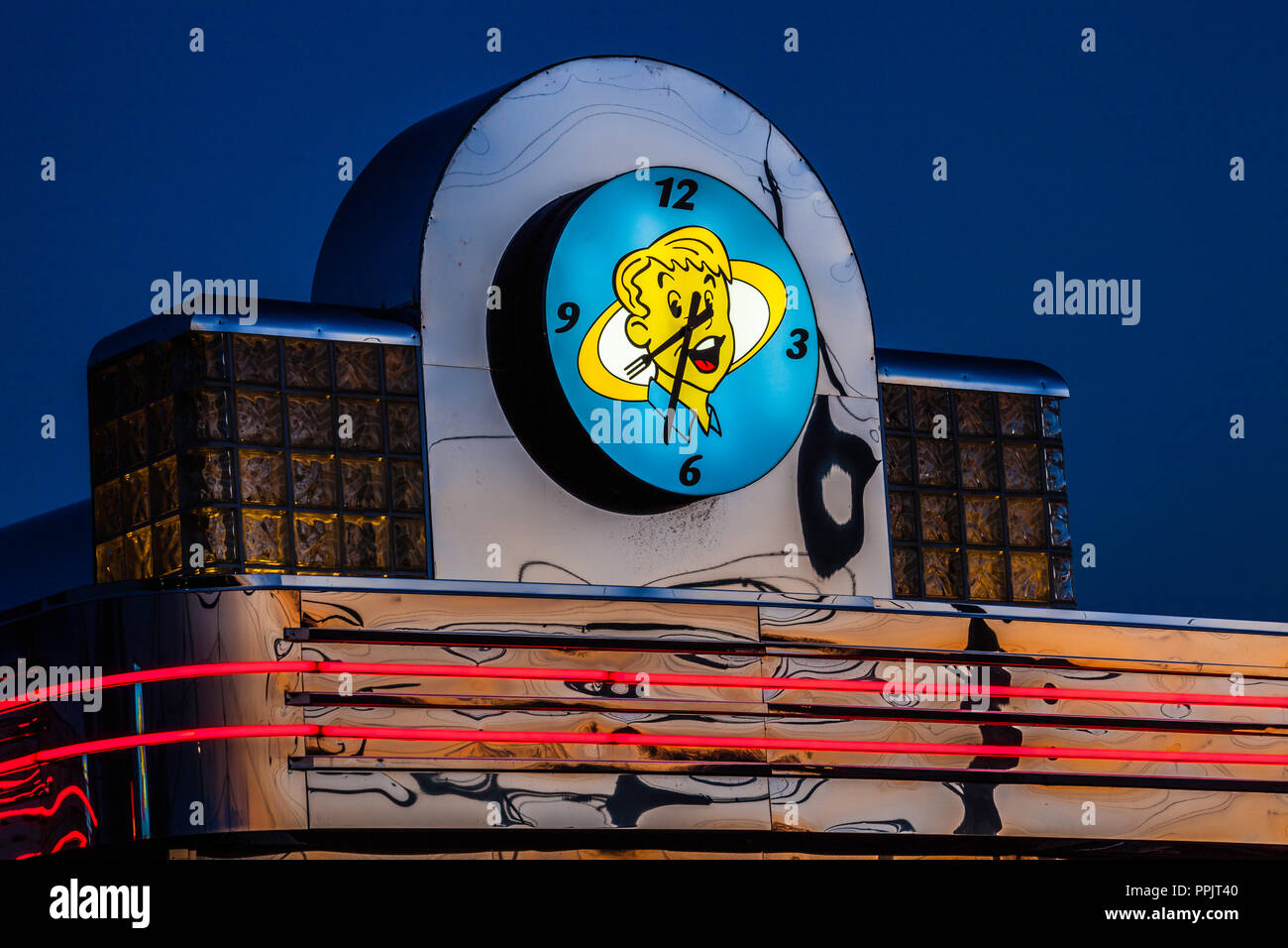 Oh Boy! Diner   Groton, Connecticut, Stati Uniti d'America Foto Stock