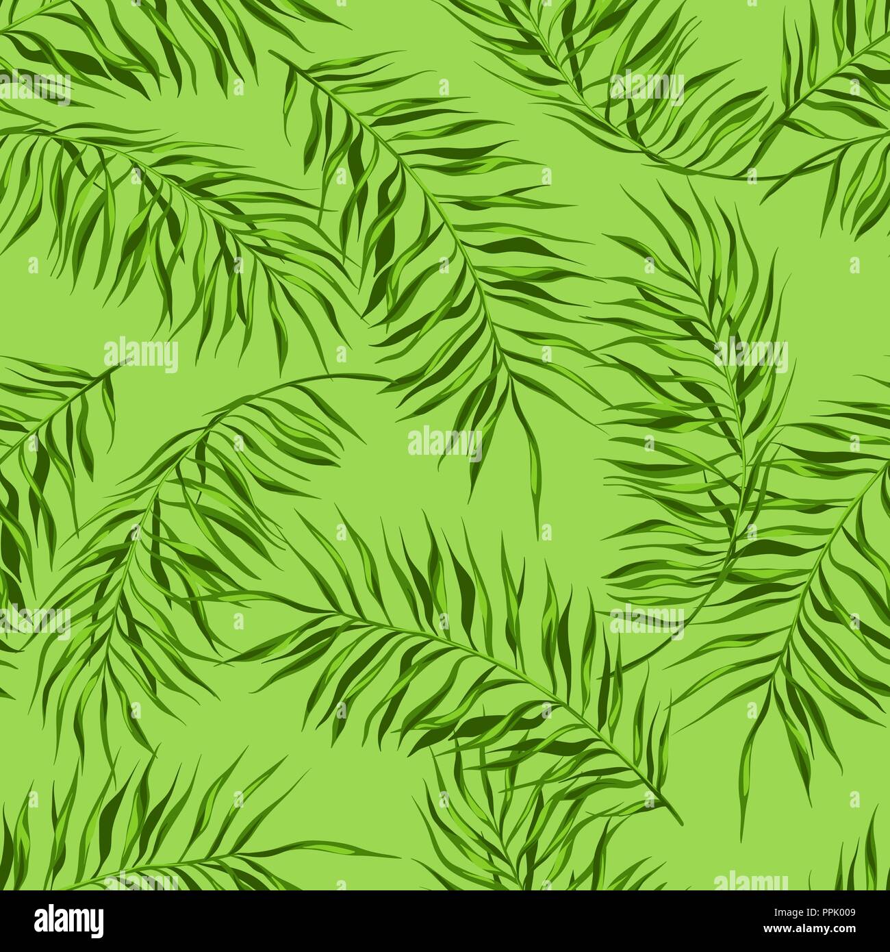 Tropical seamless pattern. Illustrazione Vettoriale