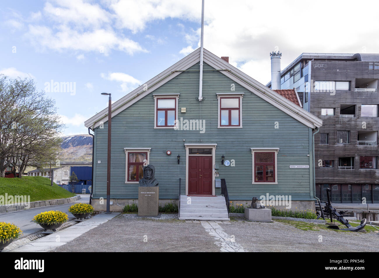 Museo polare in Tromso, Norvegia Foto Stock