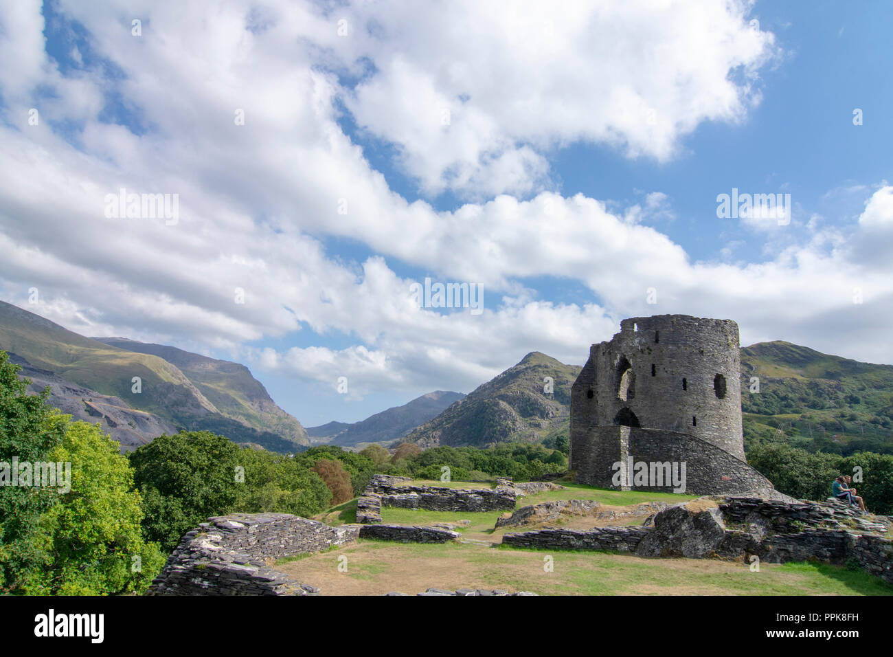 Dolbadarn Castle, Llanberis Foto Stock