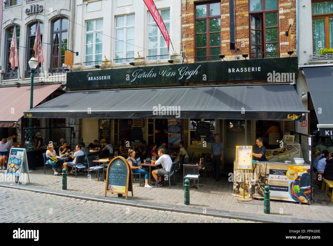 Posizionare Sainte-Catherine, Bruxelles, Belgio Foto Stock