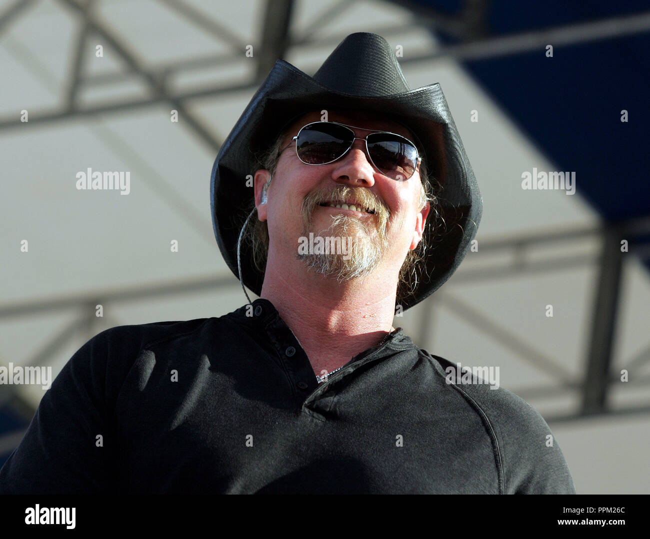 Trace Adkins esegue in concerto al WKIS Chili Cookoff CB Smith Park in Davie, Florida il 30 gennaio 2011. Foto Stock