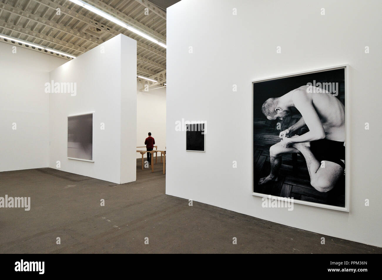 Hamburger Bahnhof Art Center (Wolfgang Tillmans fotografia). Berlino, Germania Foto Stock