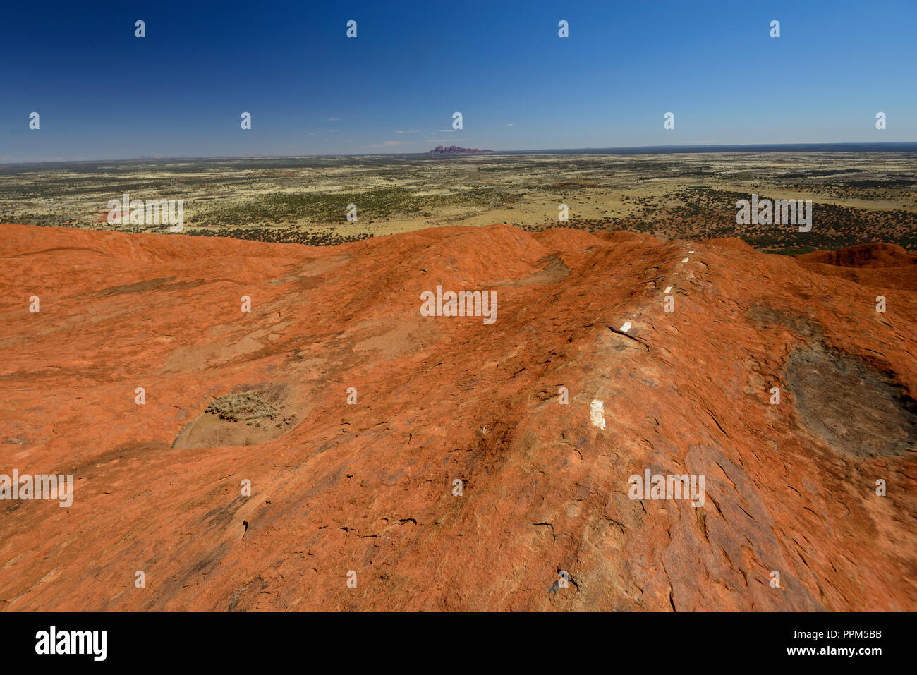 Uluru Ayers Rock, Uluru Kata Tjutas National Park, Australia Foto Stock