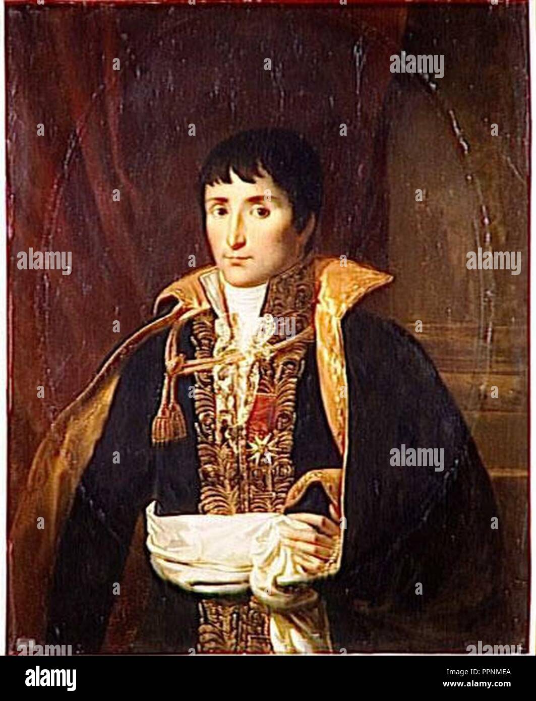 Robert Lefèvre - Lucien Bonaparte Prince de Canino (1755-1840). Foto Stock