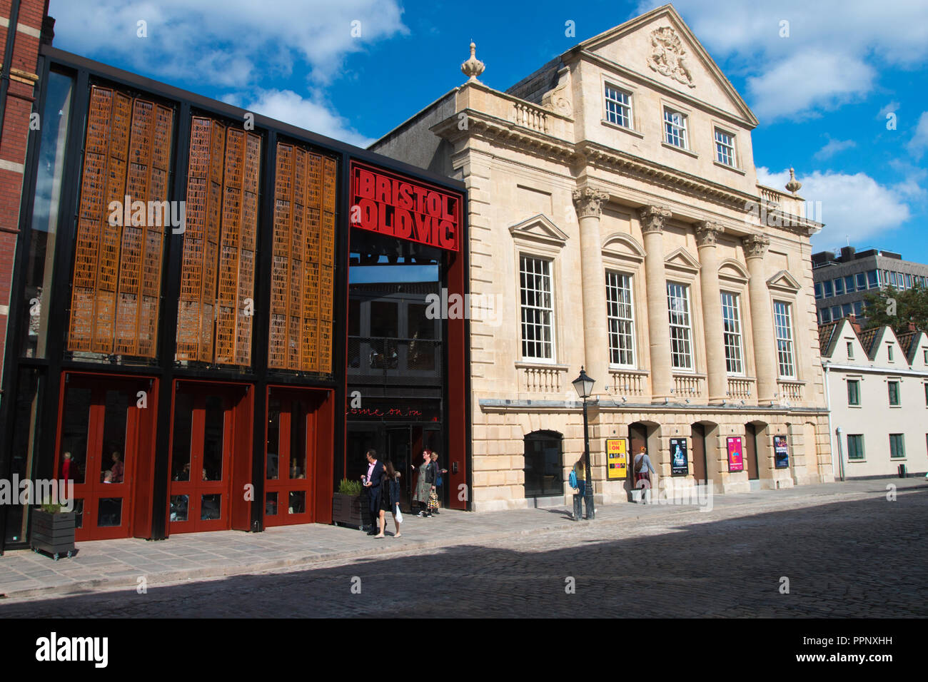 BRISTOL OLD VIC: Nuovo Foyer Foto Stock