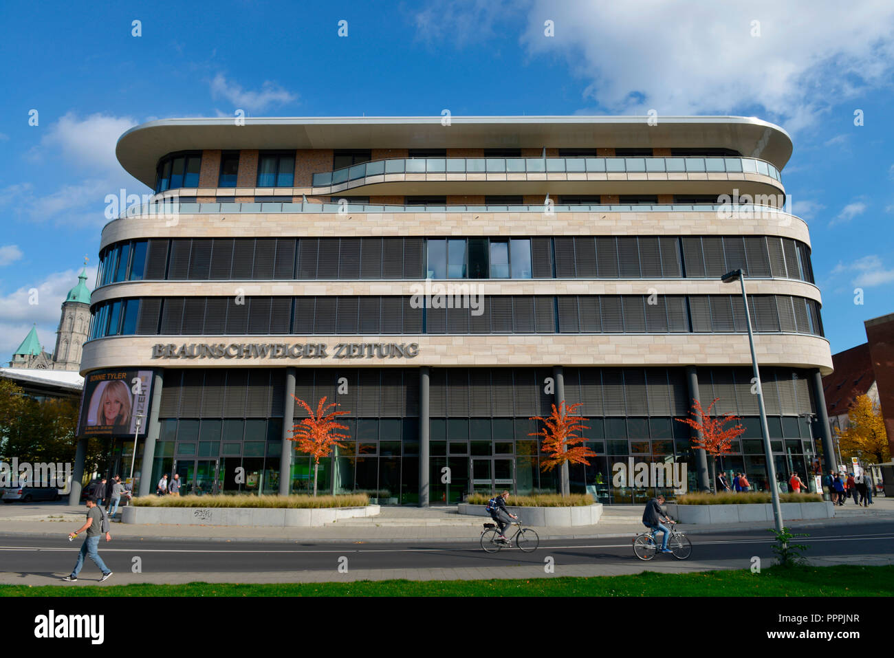 Braunschweiger Zeitung, Hintern Bruedern, Braunschweig, Niedersachsen, Deutschland, Hintern Brüdern Foto Stock