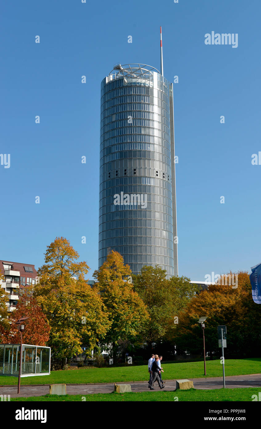 RWE-Turm, Opernplatz, Essen, Nordrhein-Westfalen, Deutschland Foto Stock