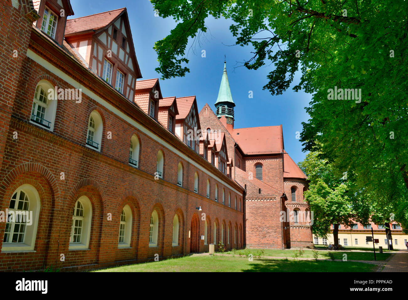 Klosterkirche di St. Marien, Kloster Lehnin, Brandeburgo, Deutschland Foto Stock