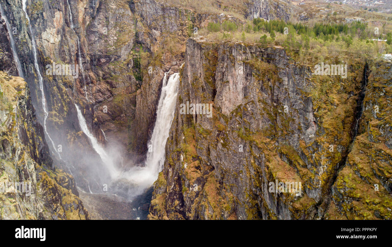 Vohringsfoss, Hordaland, Norvegia Foto Stock