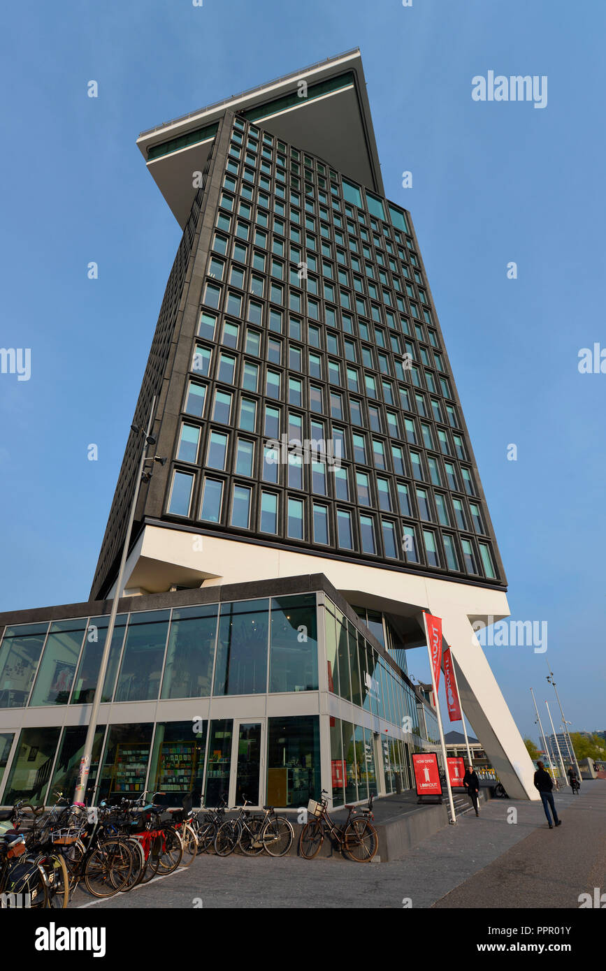 Un'dam Tower, Overhoeksplein, Amsterdam, Niederlande Foto Stock