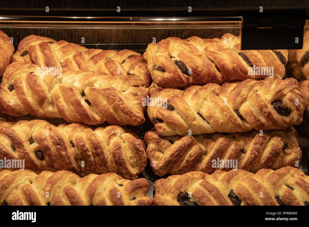 Retes pasticceria lo strudel è un dolce regionale specialty in Ungheria Foto Stock