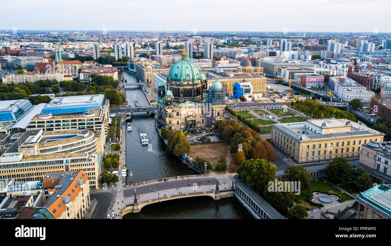 Cattedrale di Berlino Chiesa o Berliner Dom, Berlino, Germania, Foto Stock