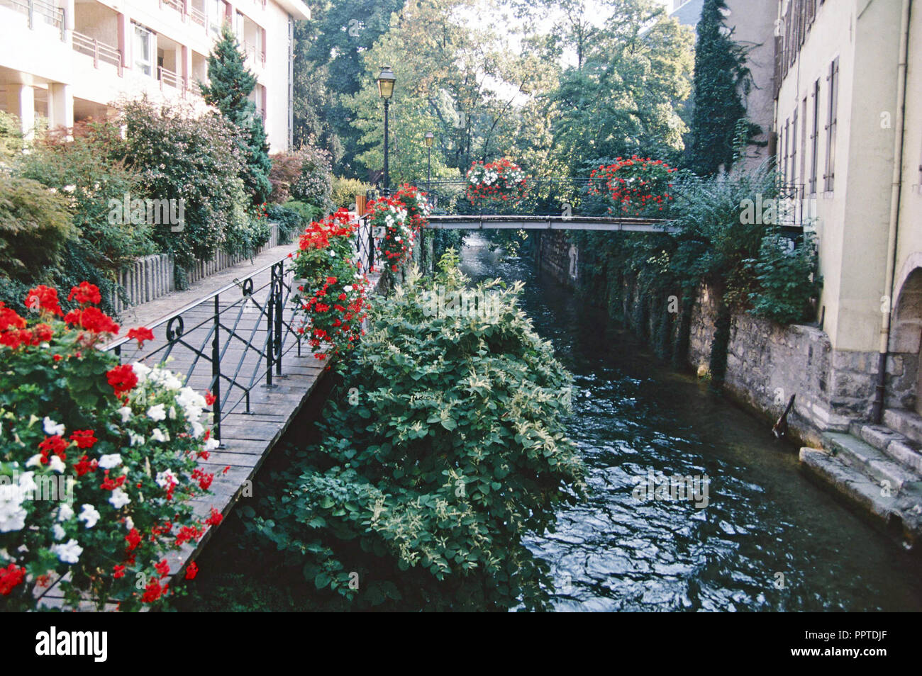 Annecy,Venezia delle Alpi,Francia Foto Stock