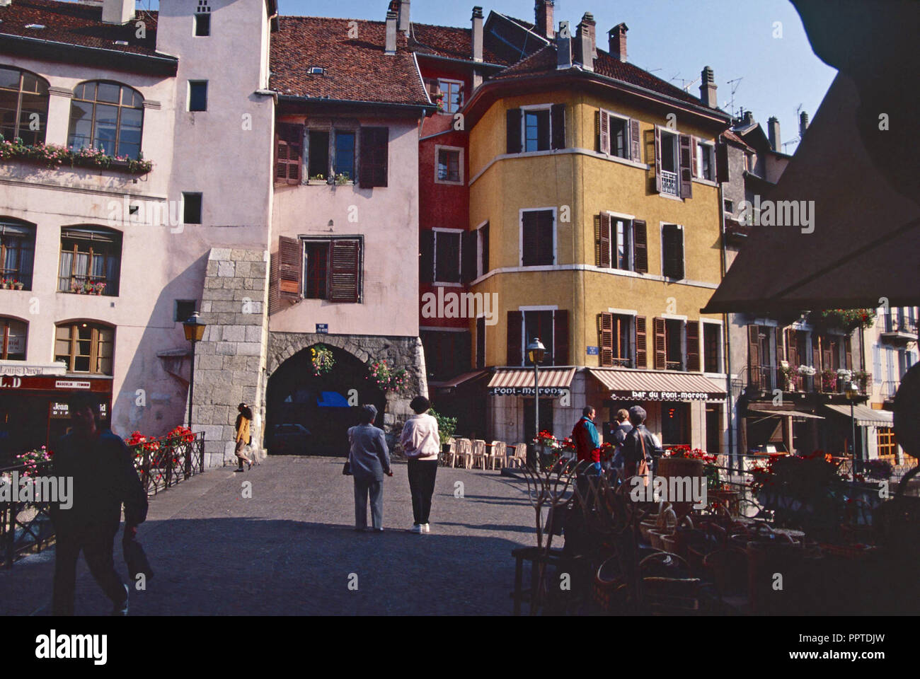 Annecy,Venezia delle Alpi,Francia Foto Stock