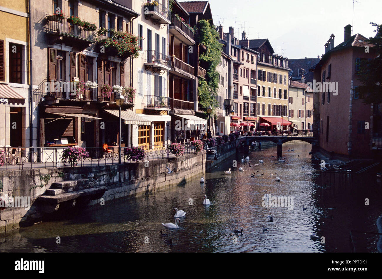 Annecy,Venezia delle Alpi,Francia Foto Stock