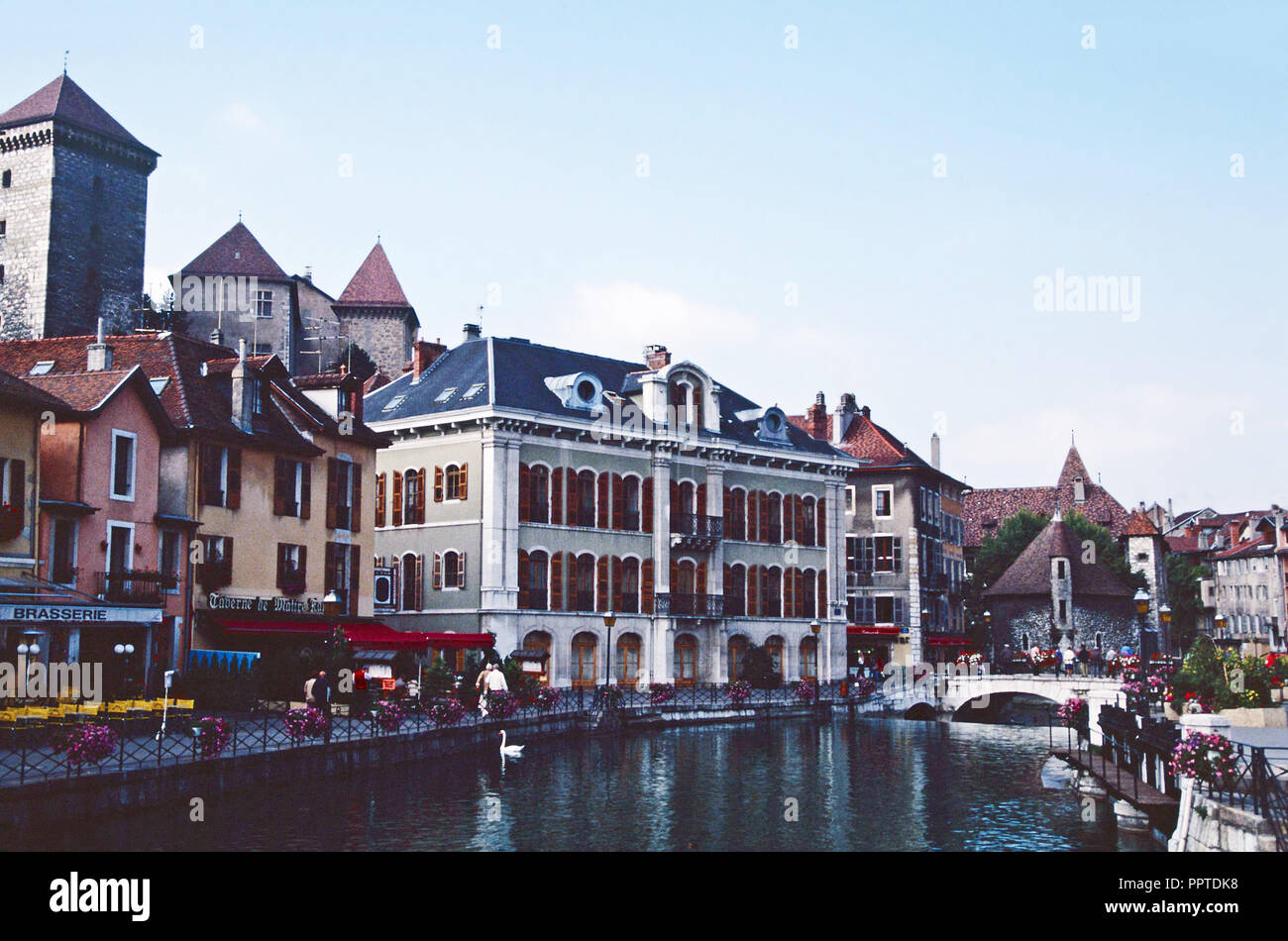 Annecy,Venezia delle Alpi,Francia Foto Stock