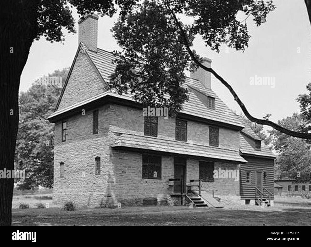 Brinton 1704 House Oakland Road (Birmingham Township) Dilworthtown prossimità (Delaware County Pennsylvania). Foto Stock