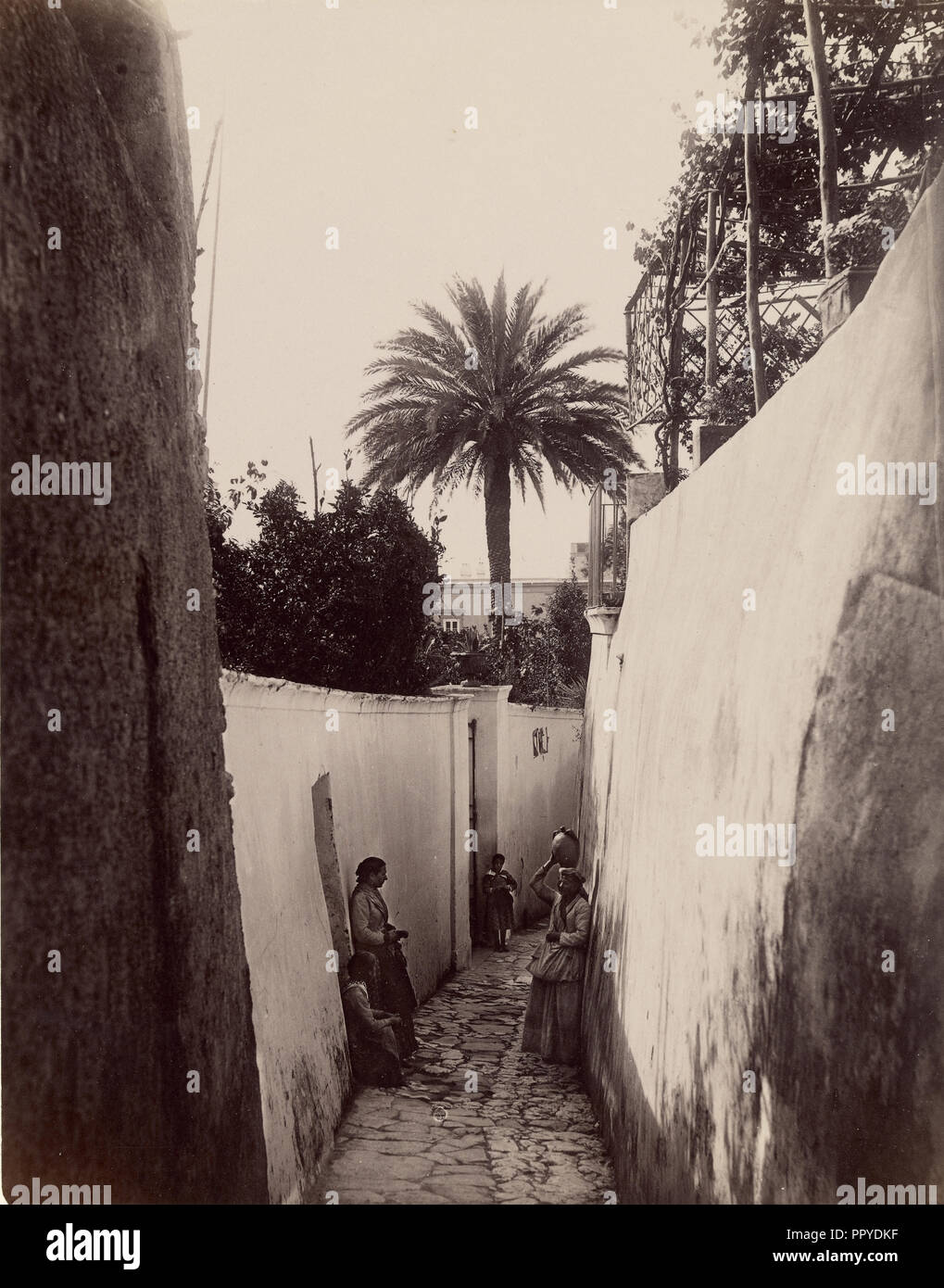 Capri; James Anderson, britannico, 1813 - 1877, circa 1845 - 1877; albume silver stampa Foto Stock