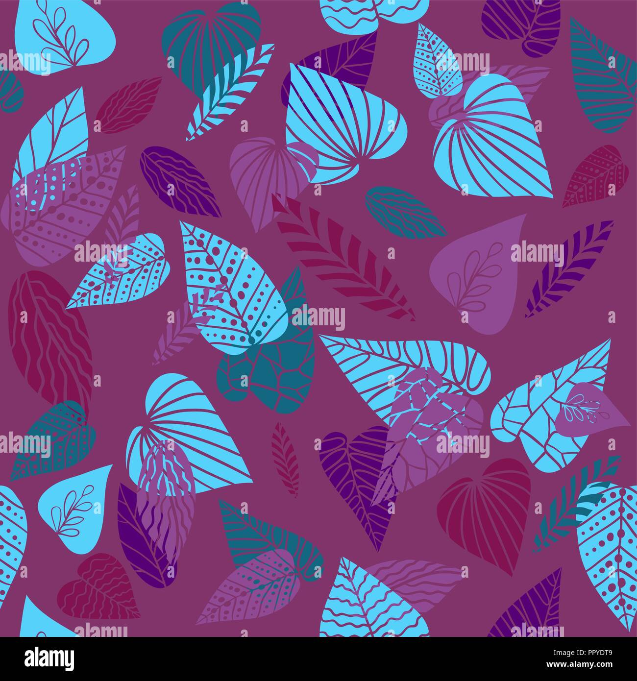 Trend sullo sfondo della natura Illustrazione Vettoriale