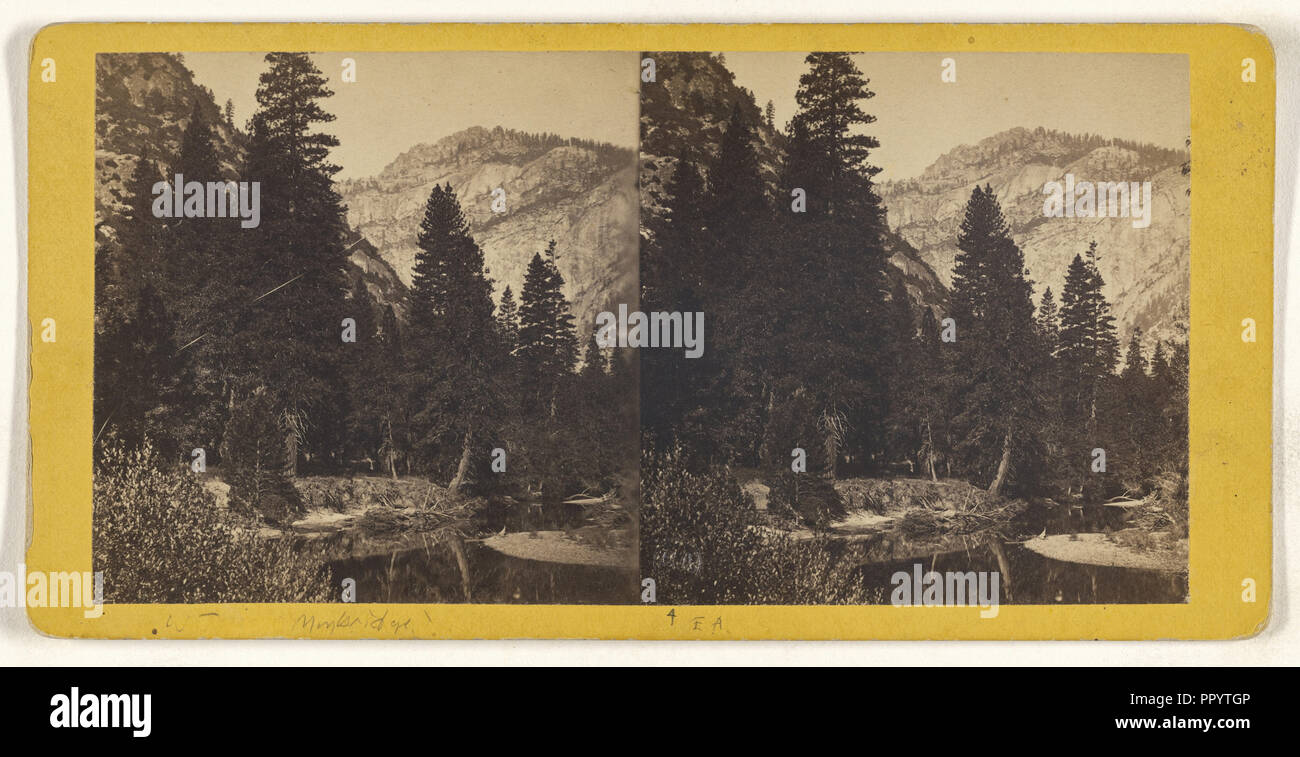 Yosemite Valley; circa 1868; albume silver stampa Foto Stock