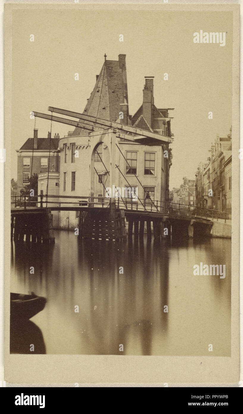 Il nostro hotel, il Dolan - Amsterdam; 1865 - 1870; albume silver stampa Foto Stock