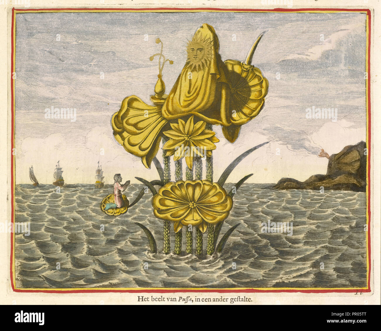 Pagina 172, Toonneel van Cina, porta veel, zo geestelijke als weereltlijke geheugteekenen, verscheide vertoningen van de natuur Foto Stock