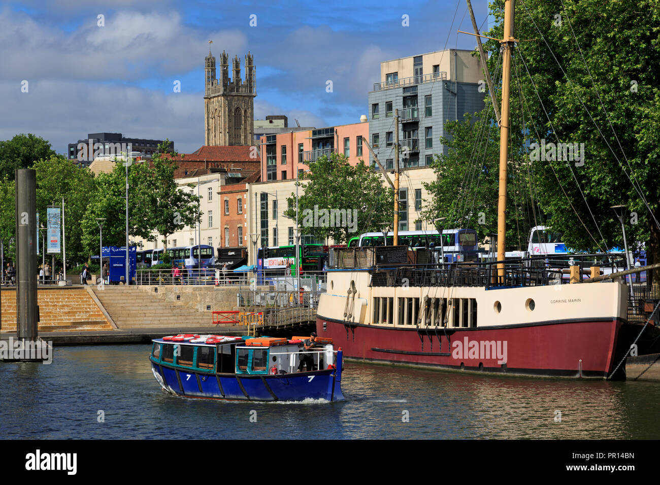 La città di Bristol, Inghilterra, Regno Unito, Europa Foto Stock
