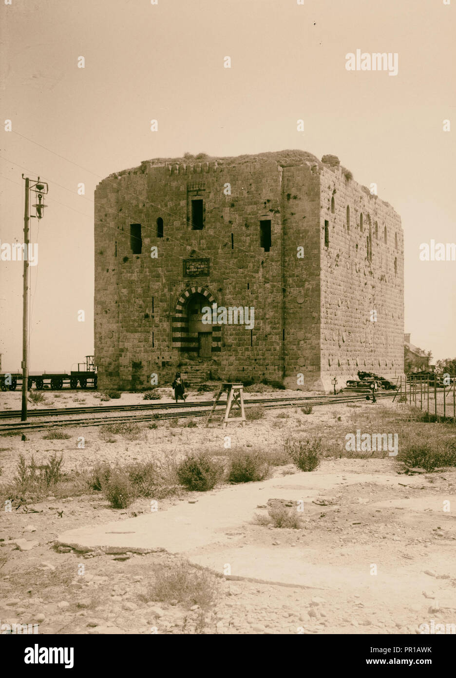 Tripoli. Torre dei Leoni. 1900, Libano, Tripoli Foto Stock