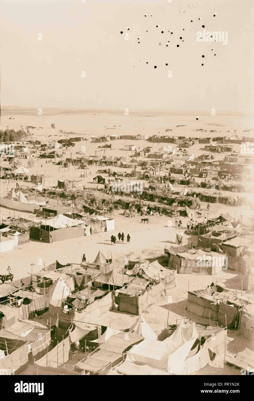 Neby [cioè Nebi] Rubin a sud di Jaffa. 1930, Israele Foto Stock