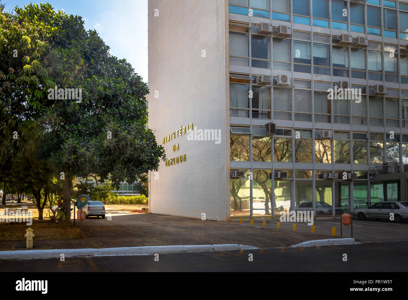 Ministero delle Finanze - Brasilia, Distrito Federal, Brasile Foto Stock