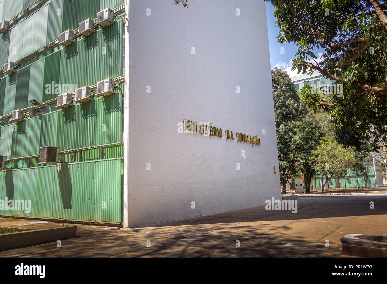 Ministero della Pubblica Istruzione - Brasilia, Distrito Federal, Brasile Foto Stock