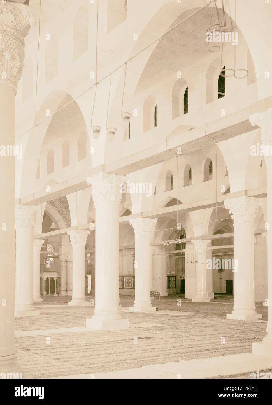 Moschea al-Aqsa. 1940, Gerusalemme, Israele Foto Stock