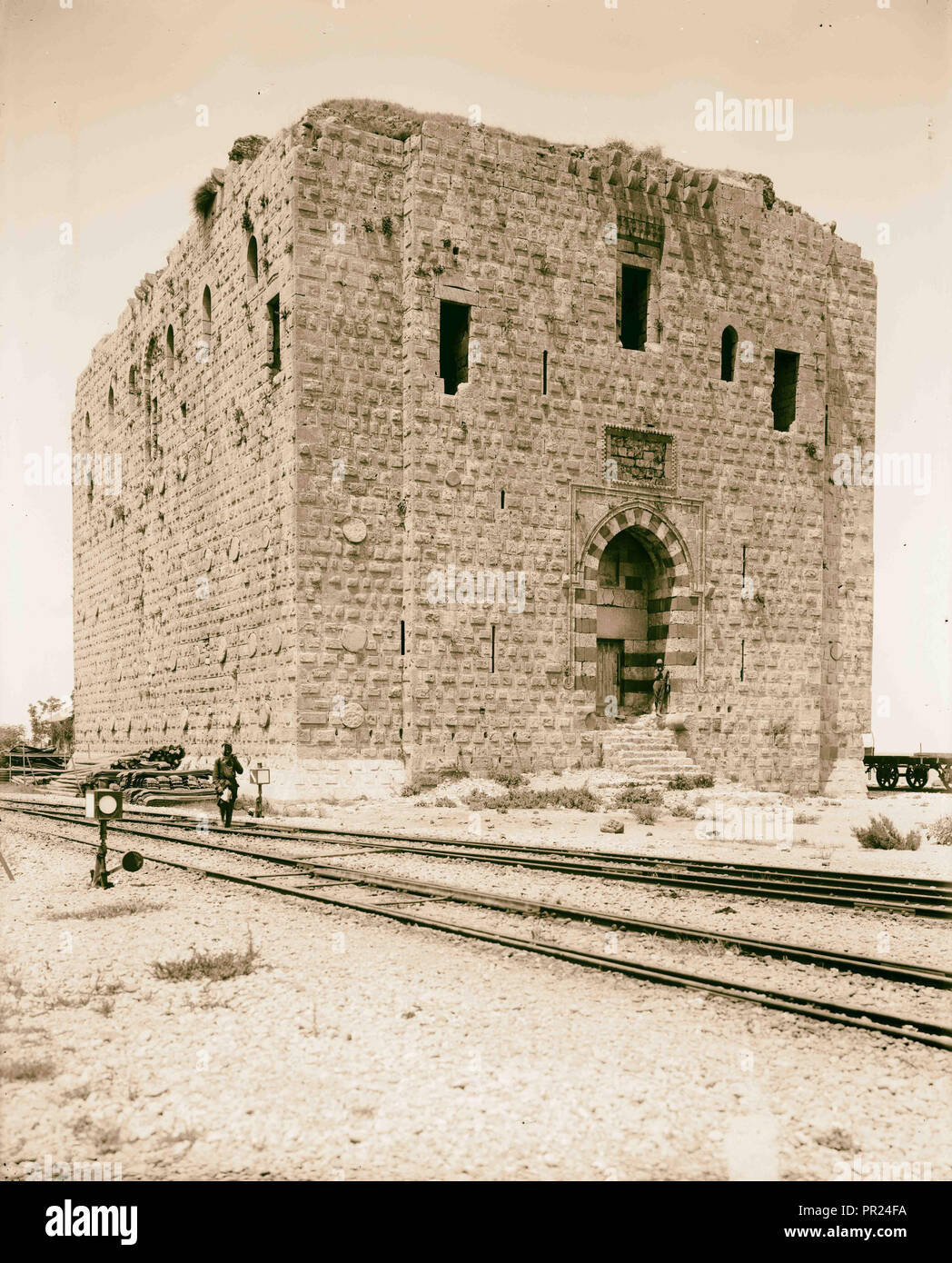 Torre dei Leoni, Tripoli. 1898, Libano, Tripoli, pneumatico Foto Stock