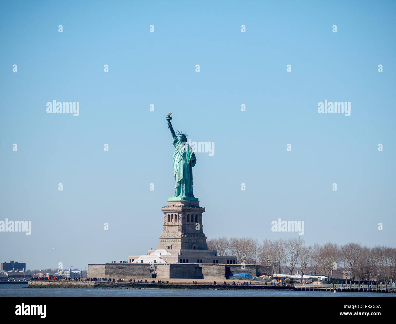 La Statua della Libertà Foto Stock