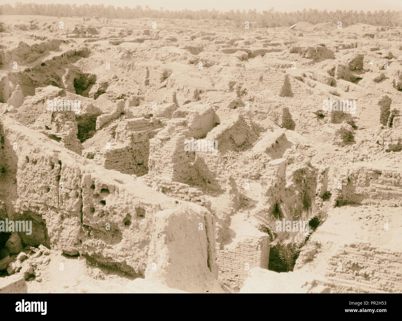 Babilonia. 1932, l'Iraq, Babilonia, estinto city Foto Stock