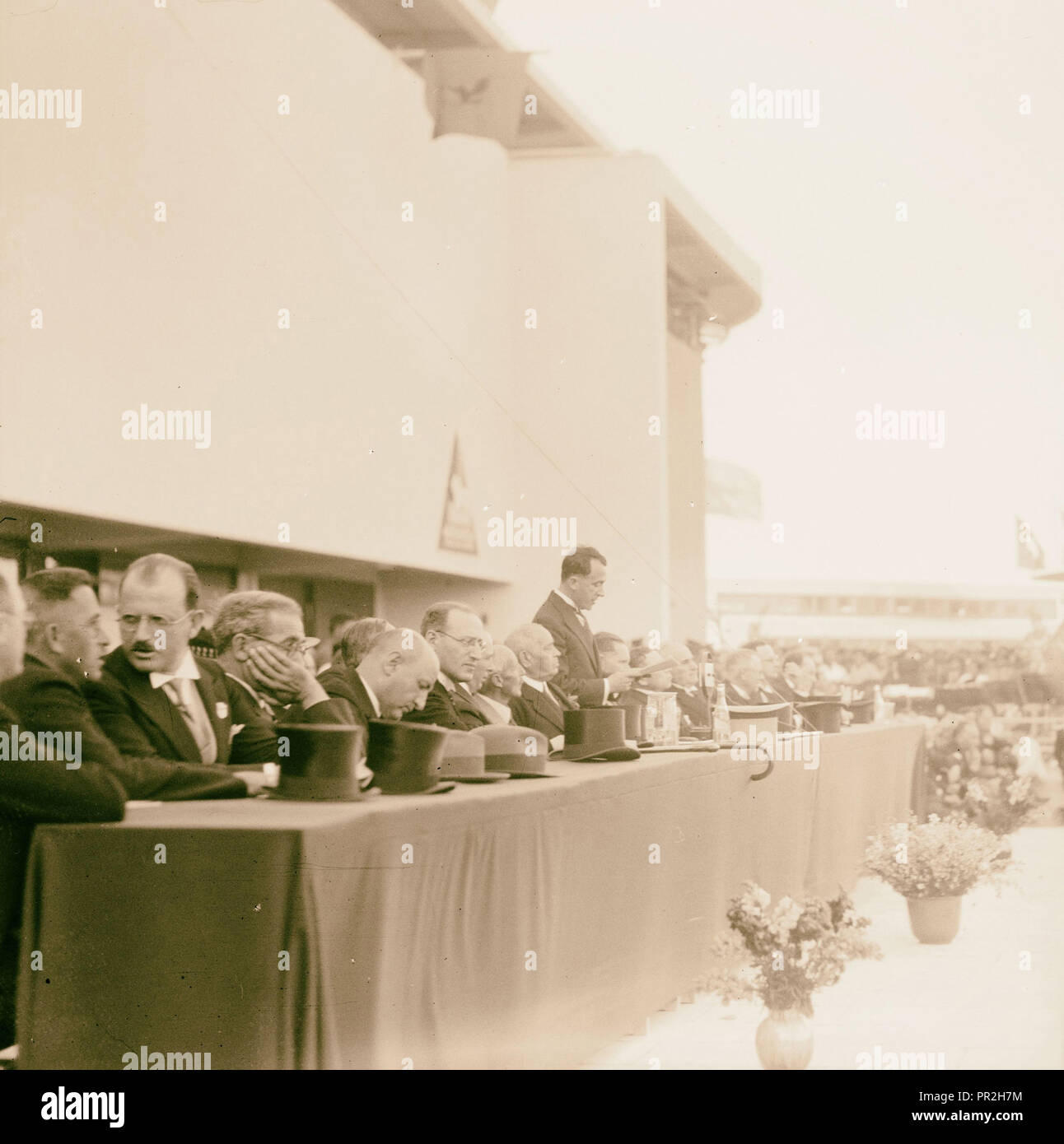 Levant fair 1934, Tel Aviv. 1934, Israele, Tel Aviv Foto Stock