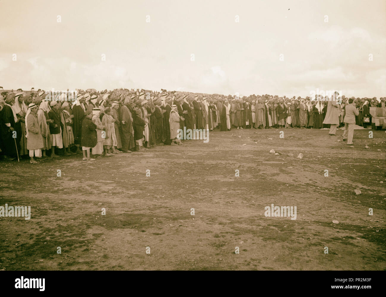 Yatta dramma politico, Dic 18, '38, West Bank, Yatta, Medio Oriente Foto Stock