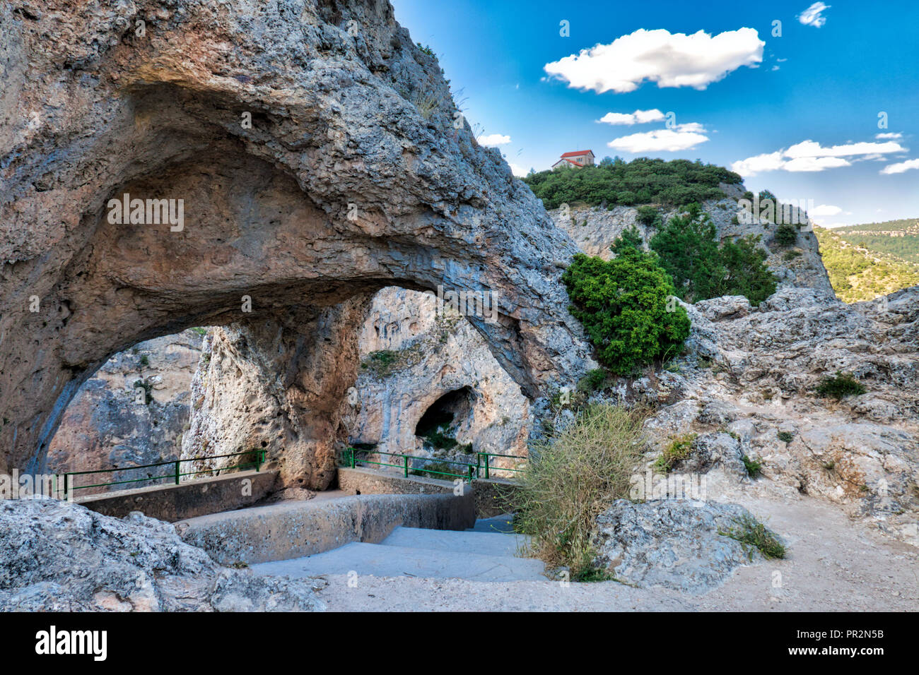 "Ventano del Diablo' Cuenca, Spagna Foto Stock
