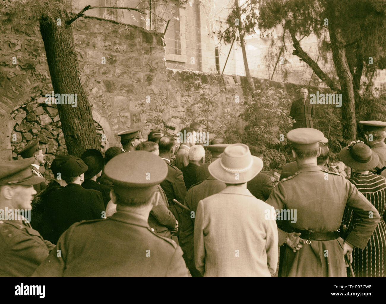 Y.M.C.A. Ostello a Gerusalemme per gli uomini di H.M. Forze 1940, Gerusalemme, Israele Foto Stock